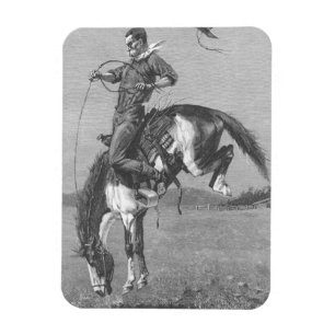 Imán Vaqueiros de Rodeo Antiguos, Potro Salvaje de Remi