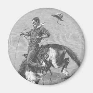 Imán Vaqueiros de Rodeo Antiguos, Potro Salvaje de Remi
