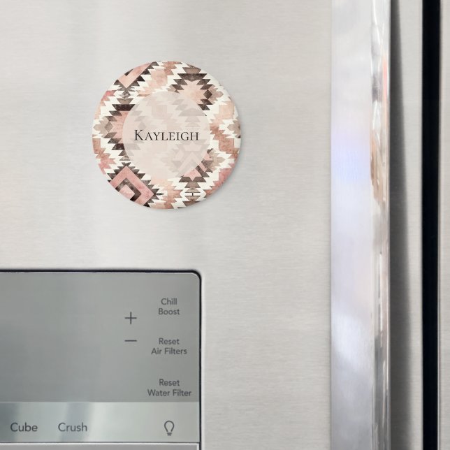 Imán Vaquera marrón rosa de la tribu suroeste (In situ (nevera))