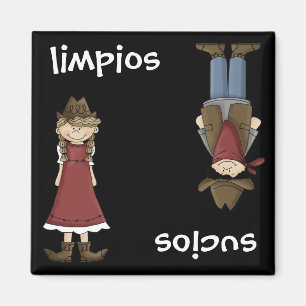 Imán Vaquera o vaquero - Español en Español