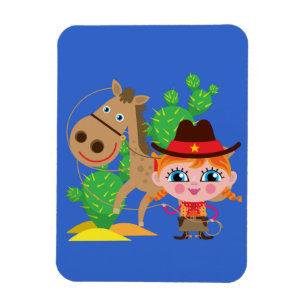 Imán Vaquera y caballo