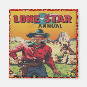 Imán Vaquero occidental del vintage