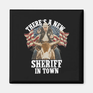 Imán Vaquero Trump 2025 Hay un nuevo sheriff en la ciud