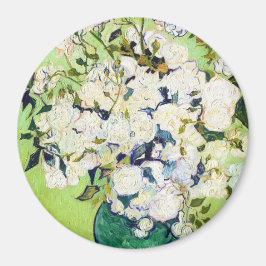 Imán Vase con la pintura de los Rosas Vincent Van Gogh