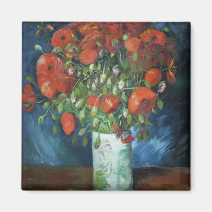 Imán Vase con los pimientos rojos Vincent van Gogh