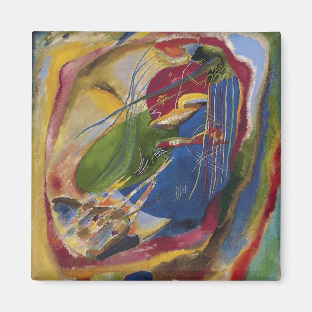 Imán Vasily Kandinsky - Imagen con tres puntos (Frente)