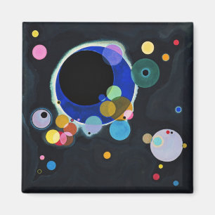 Imán Vassily Kandinsky Varios Círculos