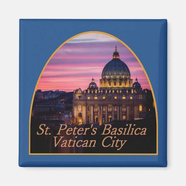 Imán VATICAN Italy Magnet (Frente)