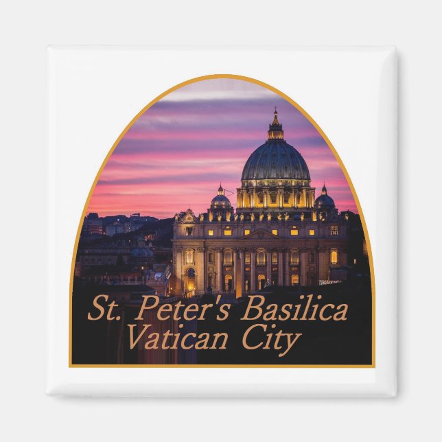 Imán VATICAN Italy Magnet (Frente)