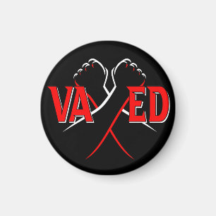 Imán VAXED - Me han vacunado