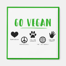 Vayan Vegan Slogan Cita Gente, planeta, animal