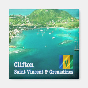 Imán VC Avión Clifton San Vicente y las Granadinas