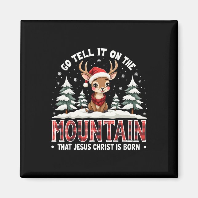 Imán Ve A Decir En La Montaña Que Jesucristo Es Bo (Frente)