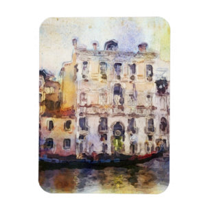 Imán Ve od Venecia hecha en acuarela artística
