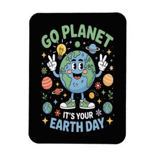 Imán Ve Planeta Es Tu Día de la Tierra