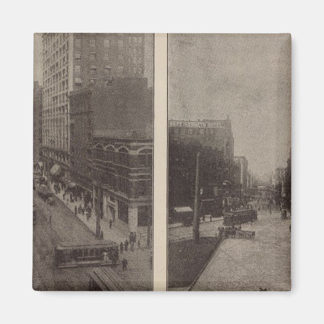 Imán Ve riqueza, empresa, Seattle, Wash (Frente)