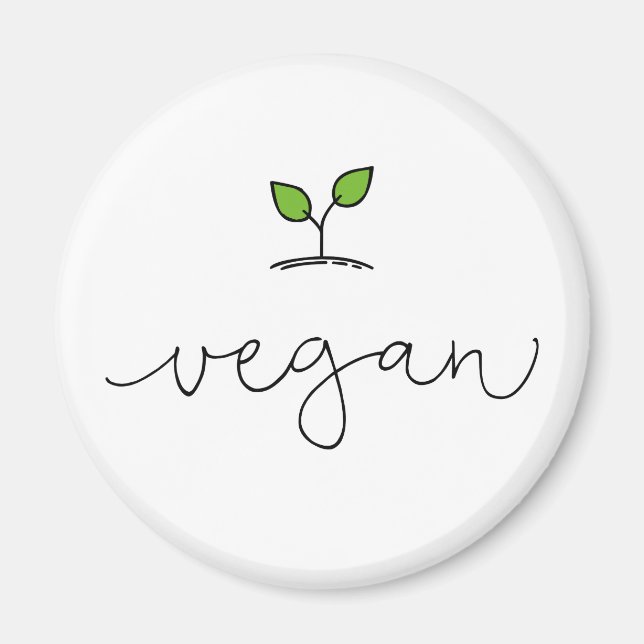 Imán Vegan (Frente)