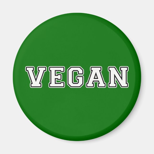 Imán Vegan (Frente)