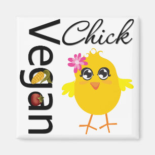Imán Vegan Chick
