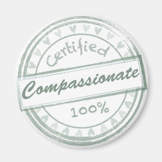 Imán Vegan Compassionate Refrigerator Magnet