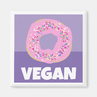 Imán Vegan Donut Magnet
