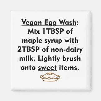 Imán Vegan Egg Wash - Dulce