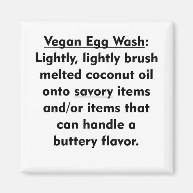 Imán Vegan Egg Wash - Savory (Frente)
