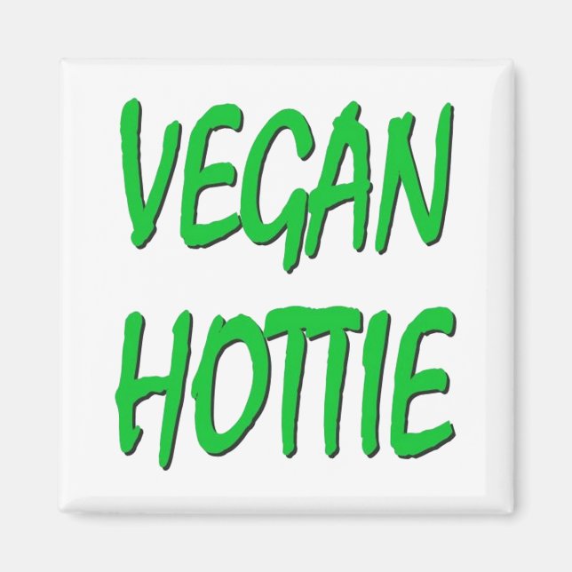 Imán VEGAN HOTIE Magnet (Frente)