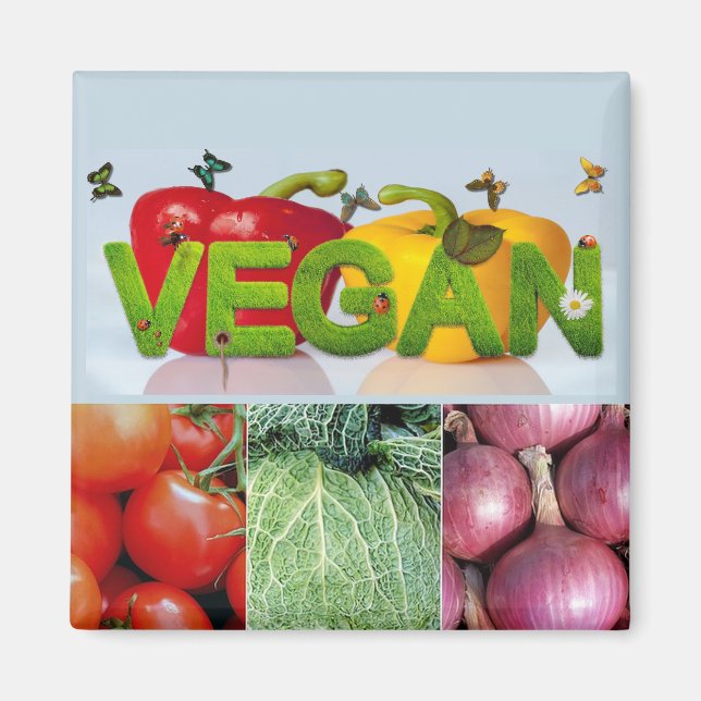 Imán Vegan Magnet (Frente)