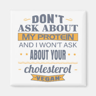 Imán Vegan no preguntes por mi proteína