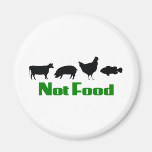 Imán Vegan / Vegetarianos No Alimentos
