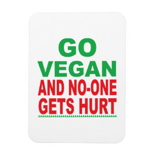 Imán Vegan Y Nadie Se Herió, Vegan Magnet