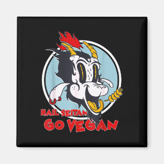Imán Veganismo humor trigo gluten granizo seitán ve a v