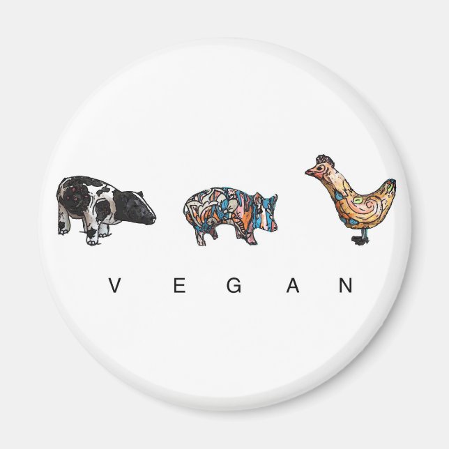 IMÁN VEGANO (Frente)