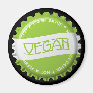 Imán Vegano Bottlecap
