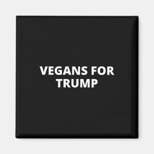 Imán Veganos para Trump - simpatizante de Donald Trump