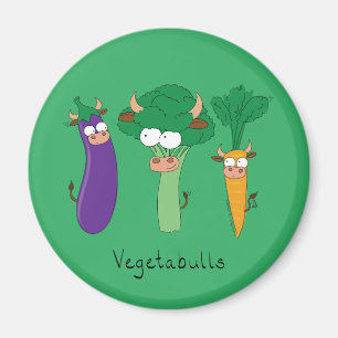 Imán Vegetales Cute Niños Divertidos Personalizados