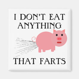 Imán Vegetarian | No me como nada tan malo