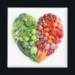 Imán Veggie Heart<br><div class="desc">Veggie Heart Magnet</div>