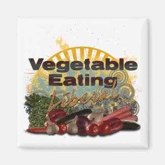 Imán Veggie Liberal Magnet