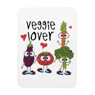 Imán Veggie Lover