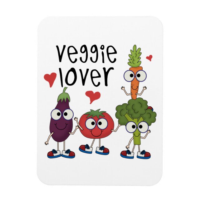 Imán Veggie Lover (Vertical)