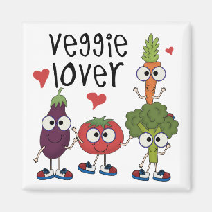 Imán Veggie Lover