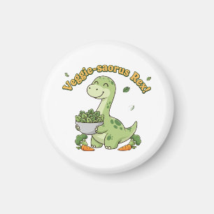 Imán ¡Veggie-saurus Rex!