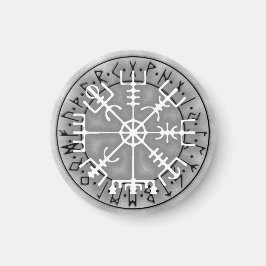 Imán Vegvísir Stave mágica islandesa de amuleto