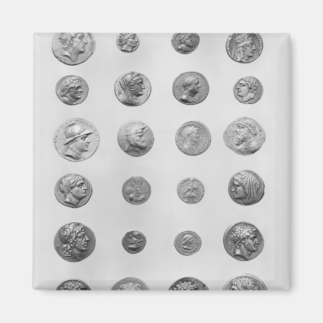 Imán Veinticuatro monedas (Frente)