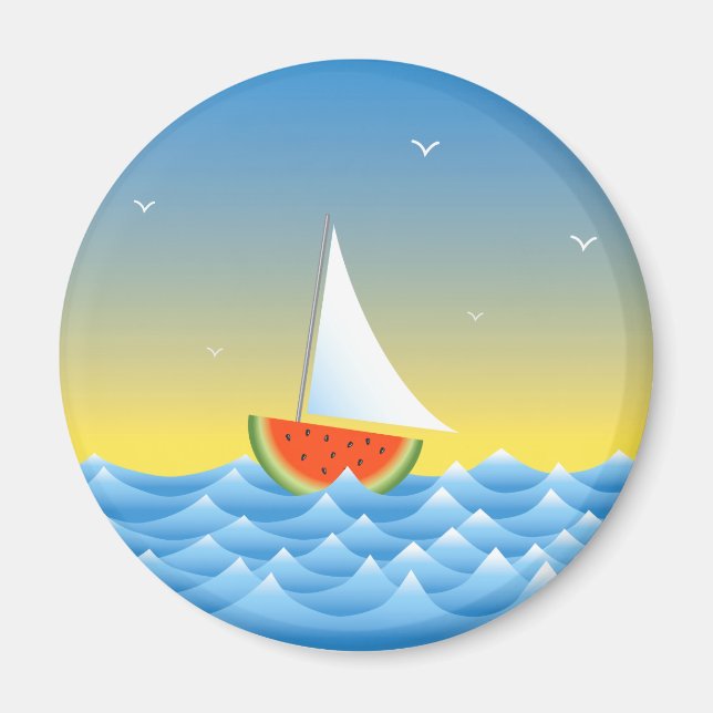 Imán Vela de la sandía (Frente)