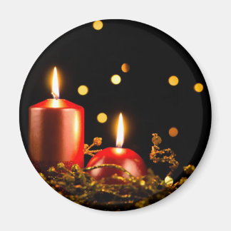 Imán velas de navidades