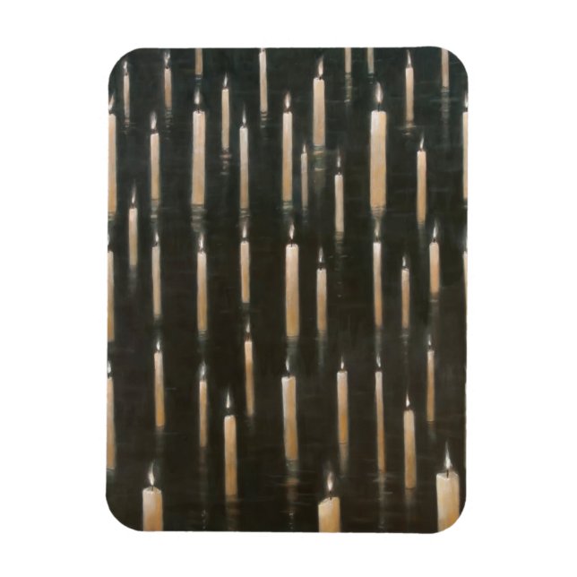 Imán Velas en el lago Udaipur India 2012 (Vertical)