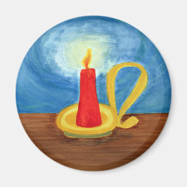 Imán Velas en la oscuridad